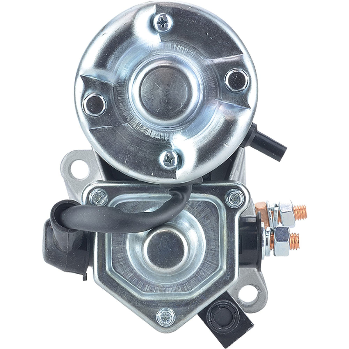 12V Starter Assembly 19616-63010 for Kubota Engine D1703M Excavator KX033-4 U35-4 - KUDUPARTS