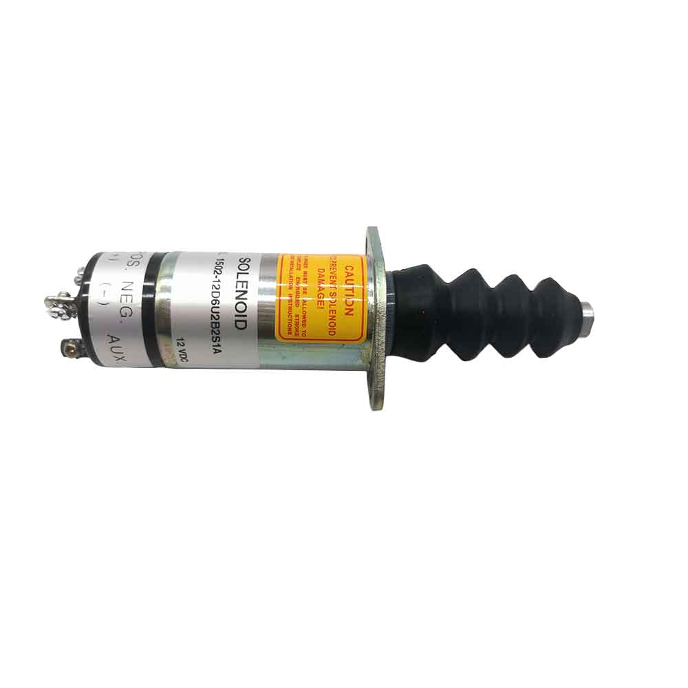 12V Stop Solenoid 1500-2011 1502-12D6U1B2S1A for Woodward