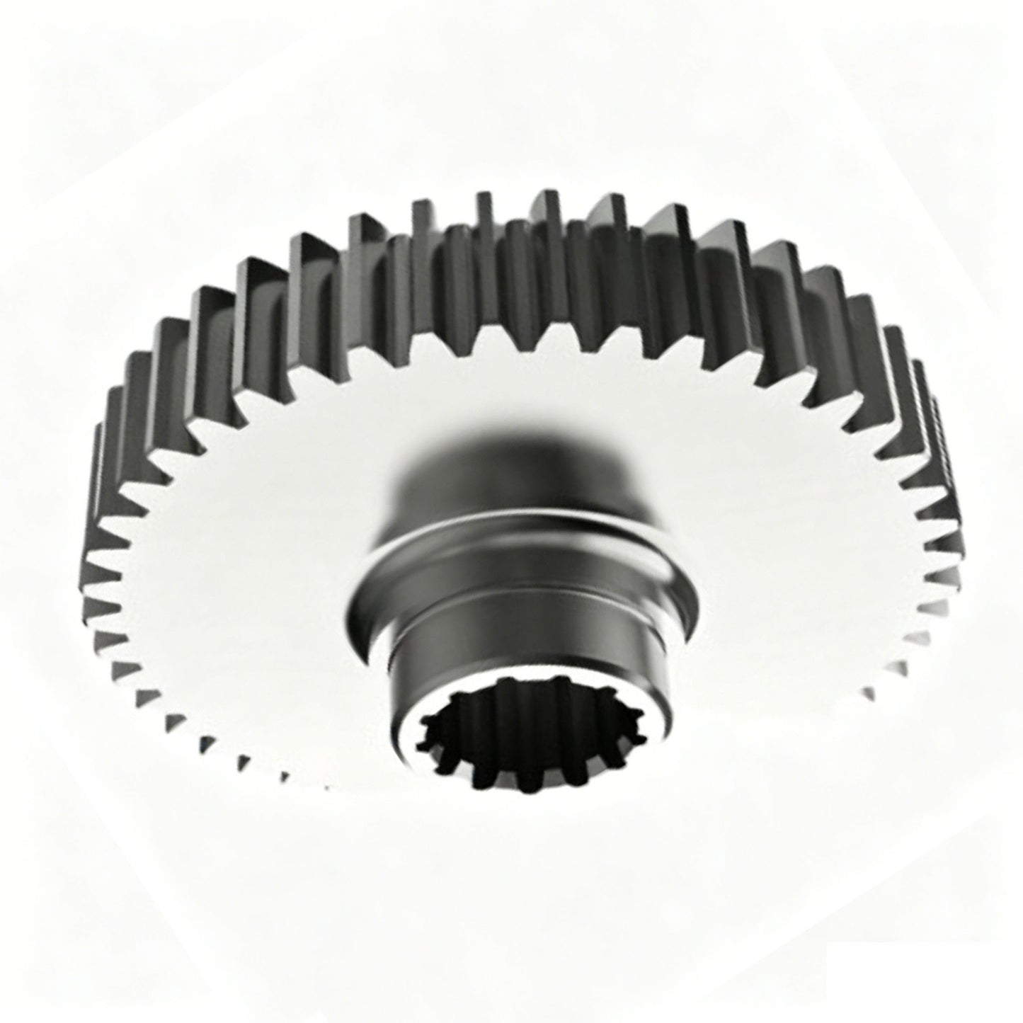 Spur Gear With Hub Extension YZ590119 for John Deere 4045 6068 Windrower 4990 4995