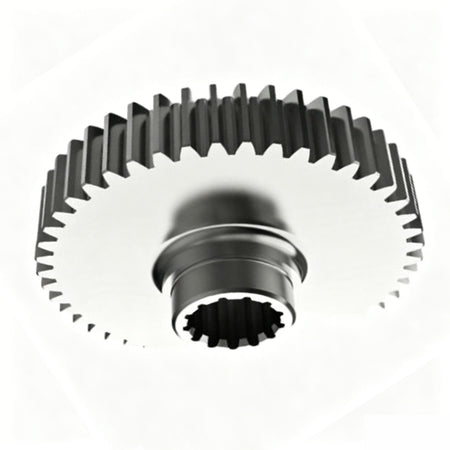 Spur Gear With Hub Extension YZ590119 for John Deere 4045 6068 Windrower 4990 4995 - KUDUPARTS