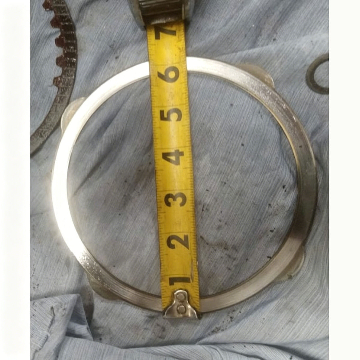 4 Teeth Outer Transmission Gearbox Cover Plate for Komatsu Excavator PC160LC-7KA - KUDUPARTS