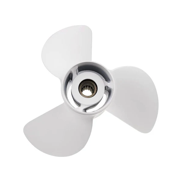 13 1/4" x 17" RH 3 Blade Propeller 6E5-45945-01-EL for Yamaha 50 60 70 75 80 85 90 100 115 130HP Gearcase Boat Engine - KUDUPARTS