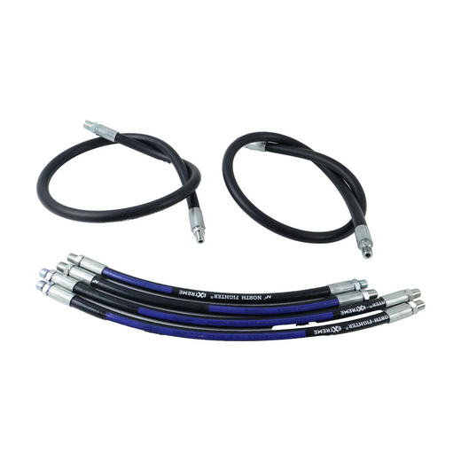 14" 15.5" 18" 42" Hydraulic Tube Kit for Boss Snowplow Power-V XT Series 8'2" 9'2" Blade - KUDUPARTS
