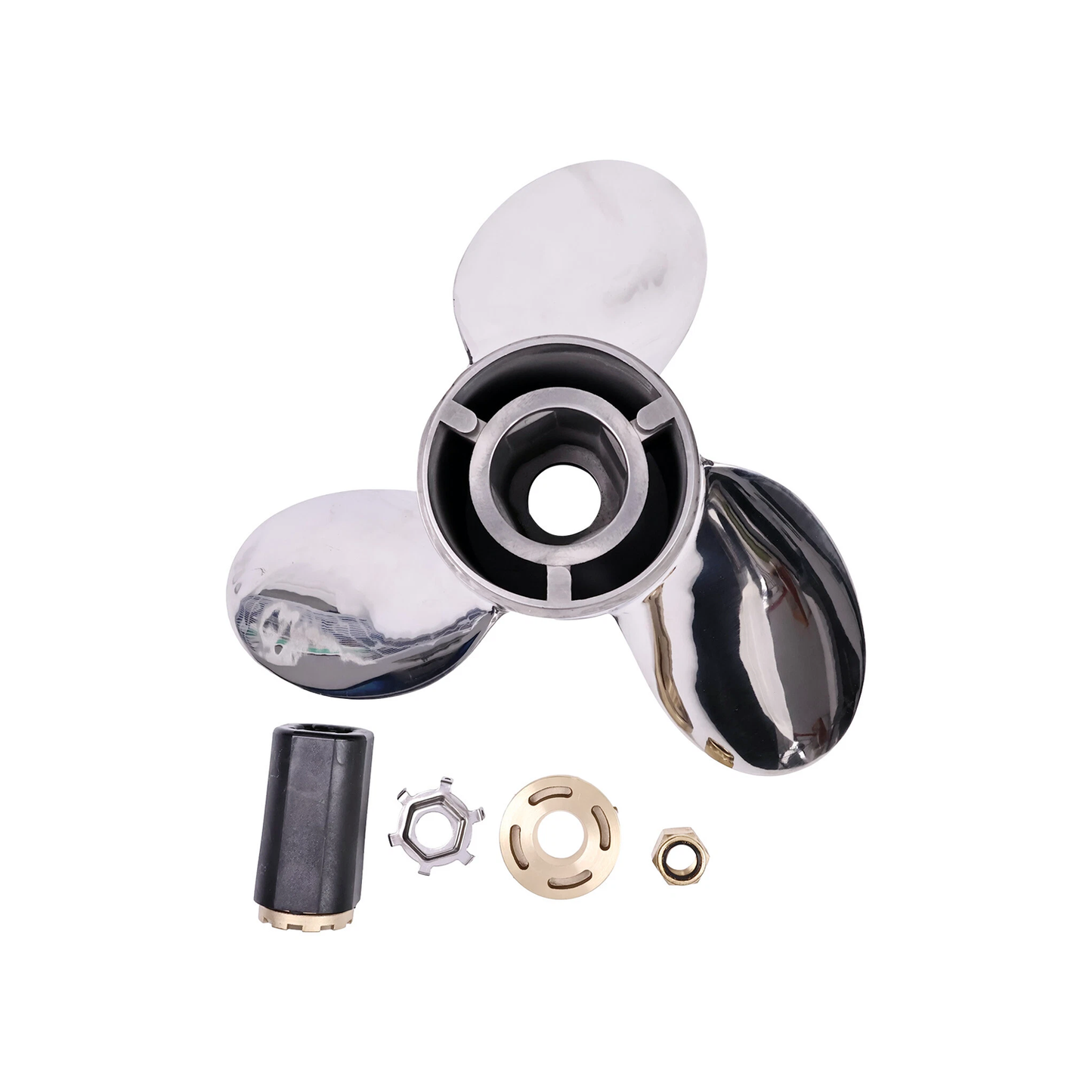 14 5/8 x 25 Pitch Right Tempest Plus Propeller Impeller 48-8M0151386 for Mercury Outboard 135-400HP Command Thrust 90-115HP Alpha Bravo One - KUDUPARTS