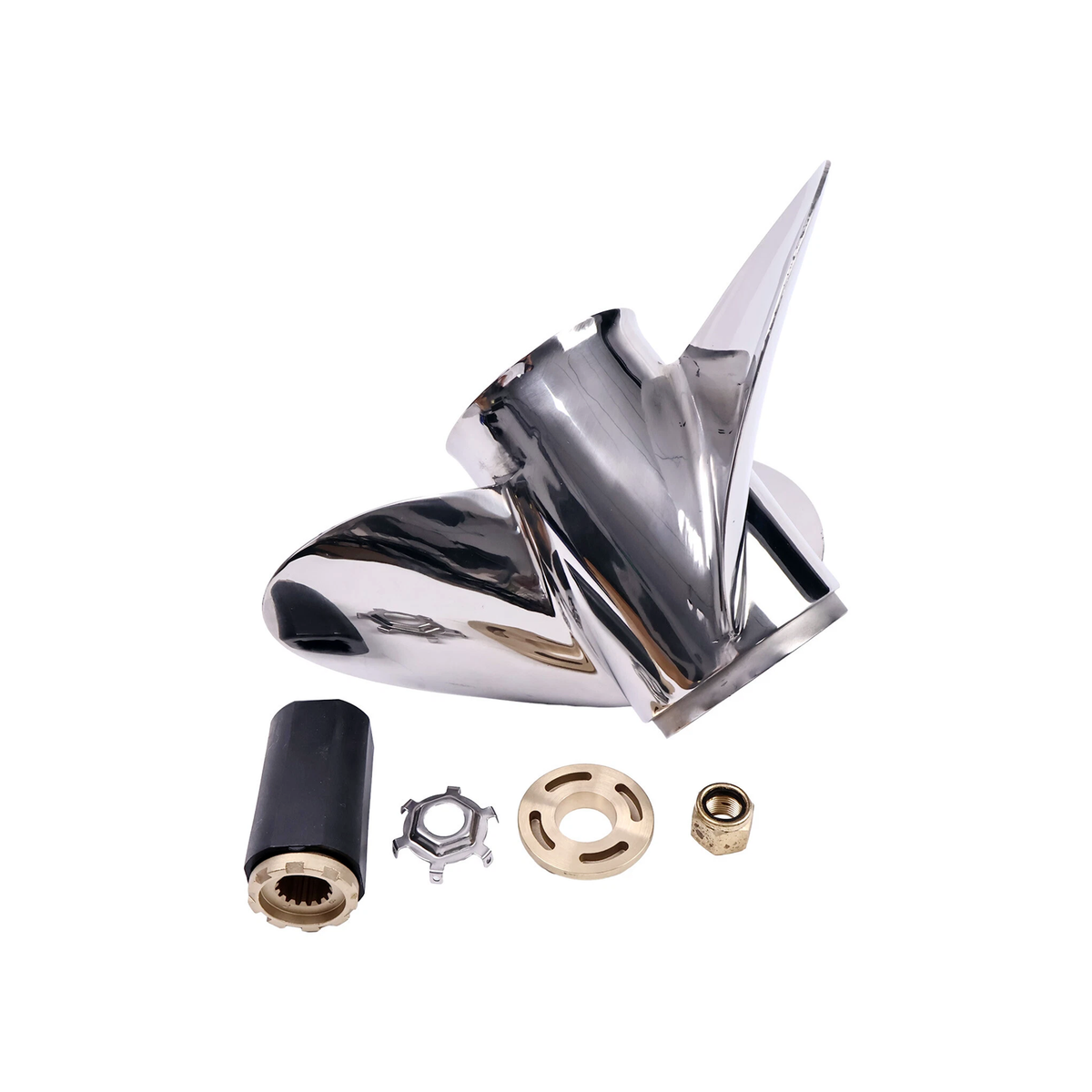 14 5/8 x 25 Pitch Right Tempest Plus Propeller Impeller 48-8M0151386 for Mercury Outboard 135-400HP Command Thrust 90-115HP Alpha Bravo One - KUDUPARTS
