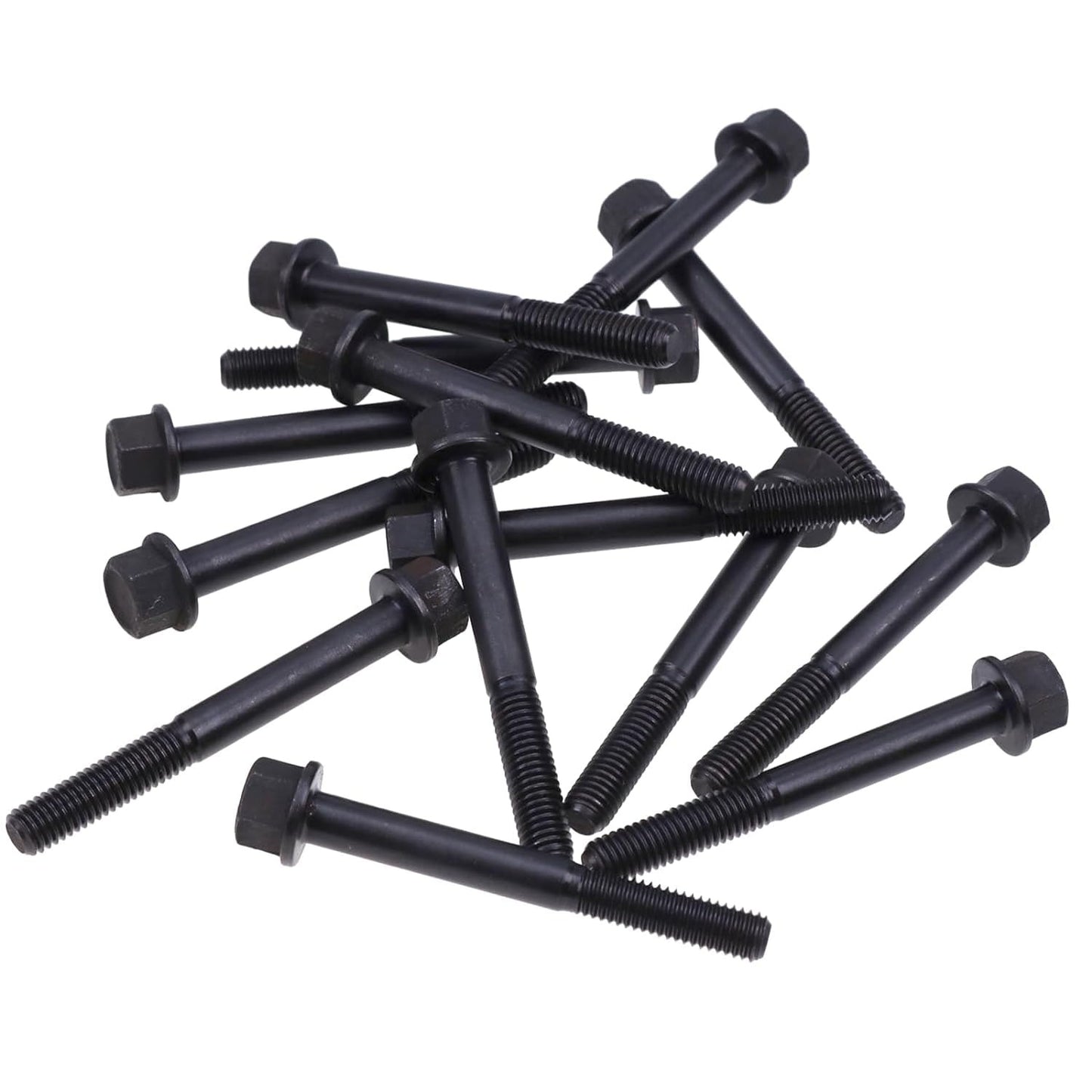 14 pernos de culata 6652587 para motor Kubota D750, excavadora Bobcat 320 220, minicargadora 313 543