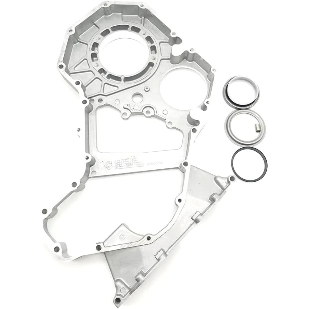 Timing Gear Housing Case Kit Fit for 1994-1998 Dodge 5.9L 12 Valve Cummins Pump 3936256 - KUDUPARTS