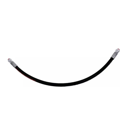 1/4 x 22 Hydraulic Hose with Fjic End 56598 56830 1304233 for Western Fisher Buyers SAM Snow Plow - KUDUPARTS