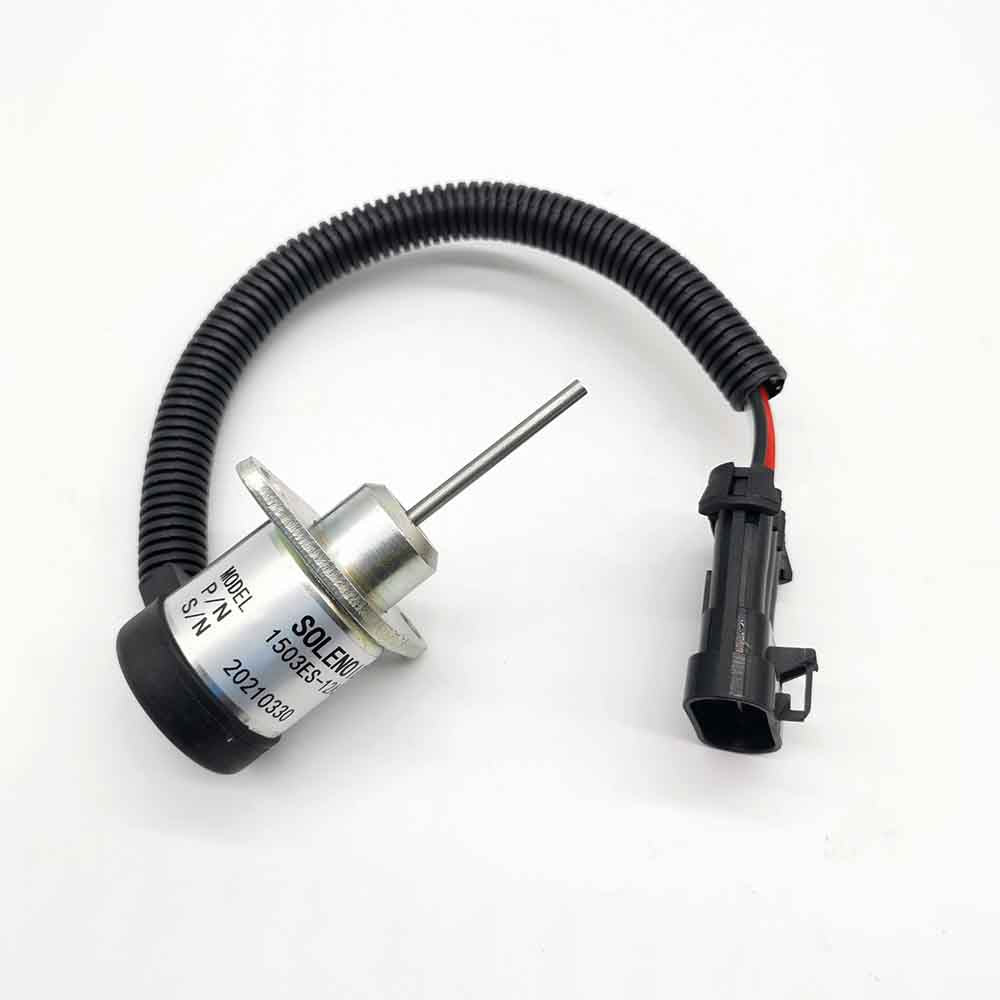 1503ES-12A5UC4S Solenoid Fuel Shut Off for Kubota Woodward Synchrostart