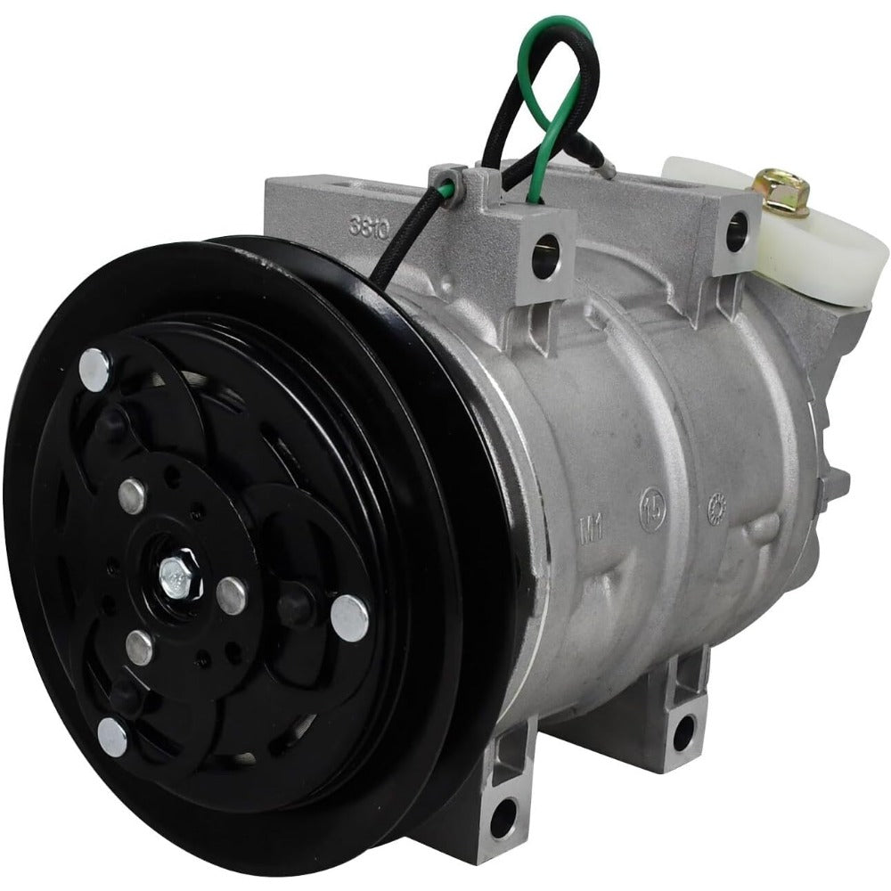 DKS15CH A/C Compressor 506011-6800 for Komatsu Excavator PC100-6 PC120 PC210 PC300 PC350 PC400 - KUDUPARTS