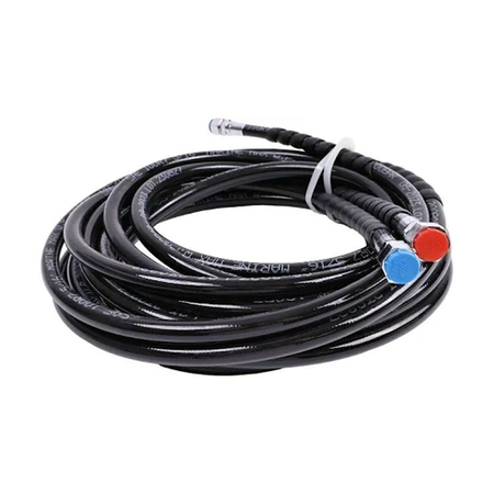 16FT Hydraulic Hose Kit HO-5116 for SeaStar Outboard Steering Boat Teleflex Marine - KUDUPARTS