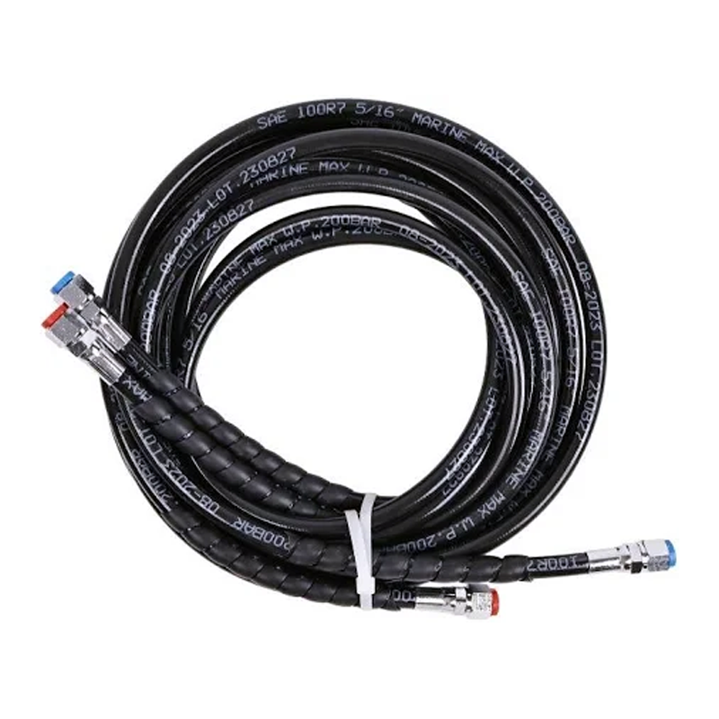 16FT Hydraulic Hose Kit HO-5116 for SeaStar Outboard Steering Boat Teleflex Marine