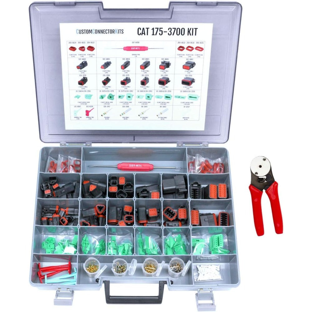 Kit de connecteur électrique Deutsch 175-3700 pour moteur Caterpillar ...