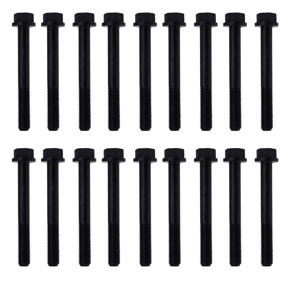 18Pcs Cylinder Head Bolt 25-15024-00 for Kubota V1505 Carrier CT491 CT4-91-TV CT4.91 Engine - KUDUPARTS