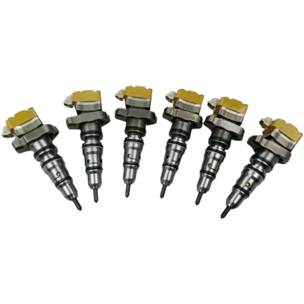 6 Pcs Fuel Injector 171-9704 for Caterpillar CAT Engine 3126 3126E - KUDUPARTS