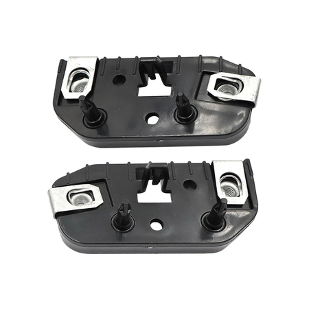 1 Pair Bumper Bracket LB5Z-17C947-A LB5Z-17C947-B for 2020-2023 Ford Explorer Police Interceptor Utility - KUDUPARTS