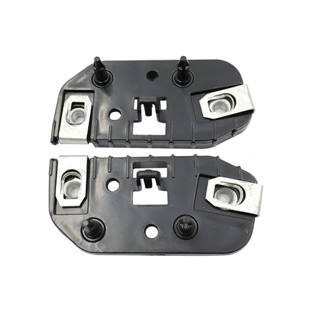 1 Pair Bumper Bracket LB5Z-17C947-A LB5Z-17C947-B for 2020-2023 Ford Explorer Police Interceptor Utility - KUDUPARTS