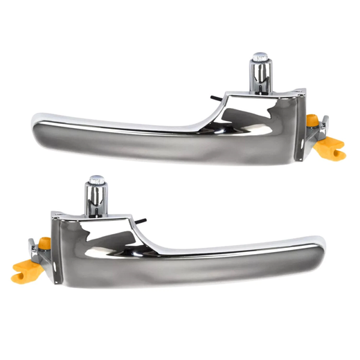 1 Pair Door Inside handle 68033460AA 68033461AA for Jeep Liberty 2008-2012 - KUDUPARTS