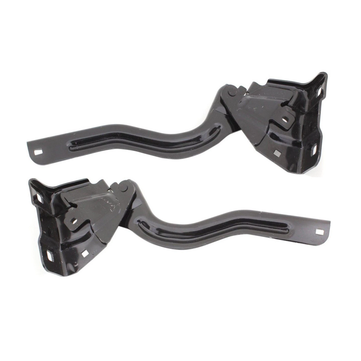 1 Pair Driver & Passenger Side Left Right Hood Hinge 654015AA0A 654005AA0A for Nissan Murano - KUDUPARTS