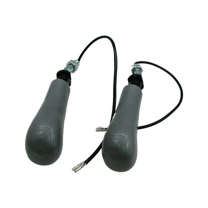 1 par de manijas de manipulación de plástico para excavadoras Doosan Daewoo DH55, DH130, DH170, DH220-3, DH220-5, DH280-3, DH300-5 y DH360-5.