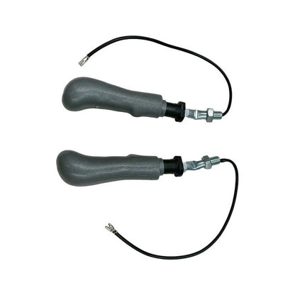 1 par de manijas de manipulación de plástico para excavadoras Doosan Daewoo DH55, DH130, DH170, DH220-3, DH220-5, DH280-3, DH300-5 y DH360-5.