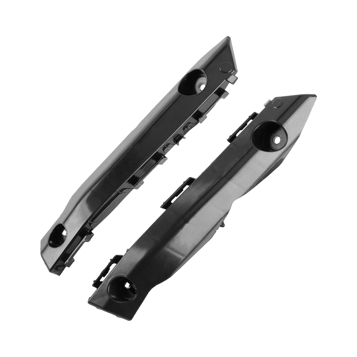 1 Pair Front Bumper Bracket Supports Left Right TO1032121 TO1033121 52535-06190 52536-06190 for Toyota Camry 2015-2017 - KUDUPARTS