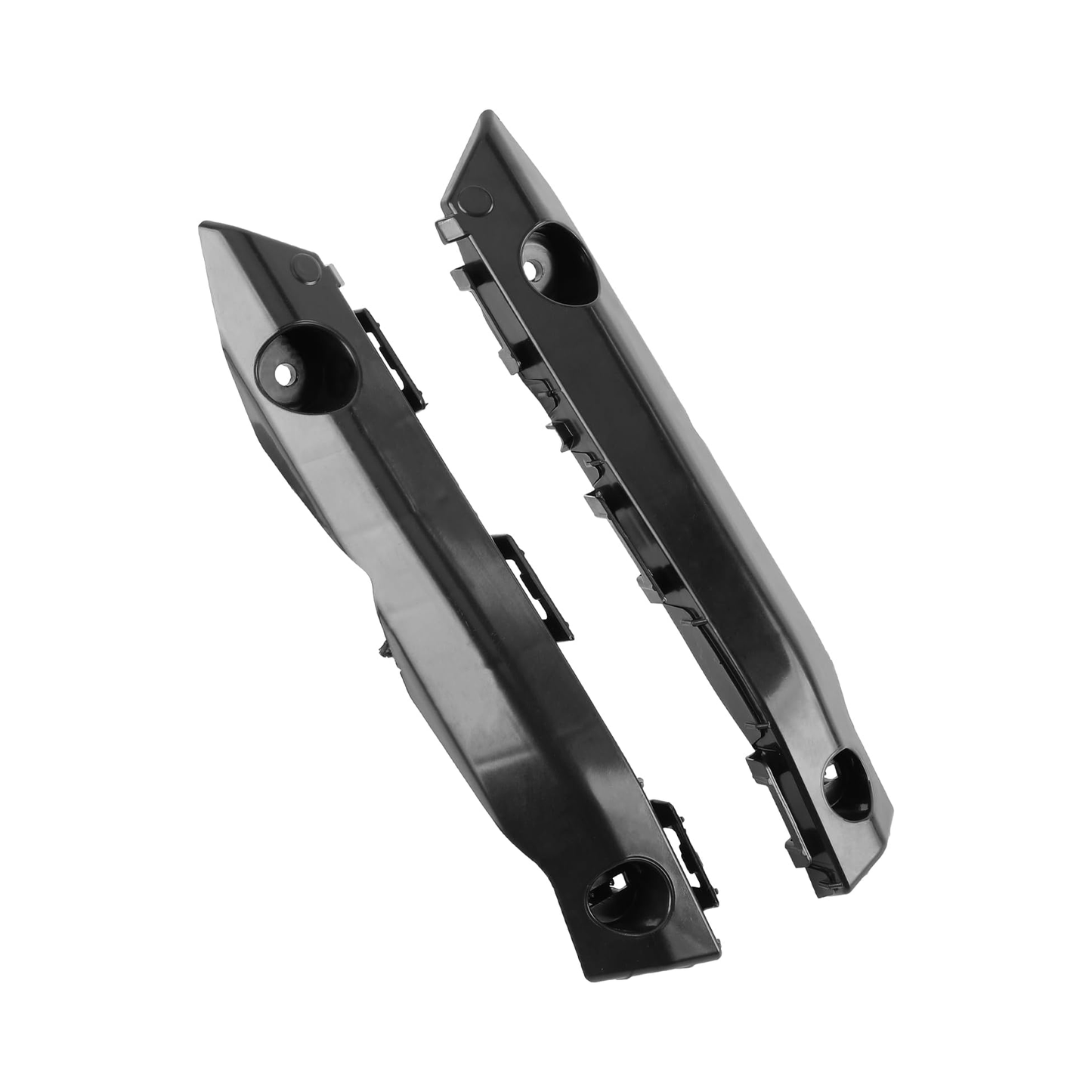 1 Pair Front Bumper Bracket Supports Left Right TO1032121 TO1033121 52535-06190 52536-06190 for Toyota Camry 2015-2017