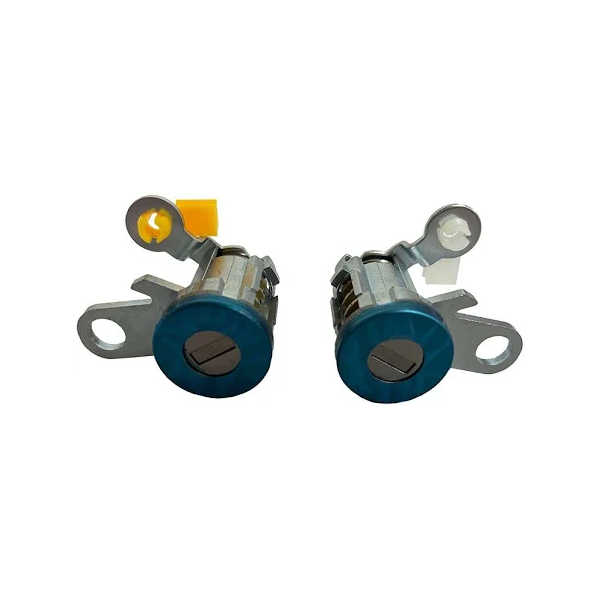 1 Pair Front Door Lock Cylinder Set with Keys 69051-35070 69052-35070 for Toyota Tacoma 1995-2004 - KUDUPARTS