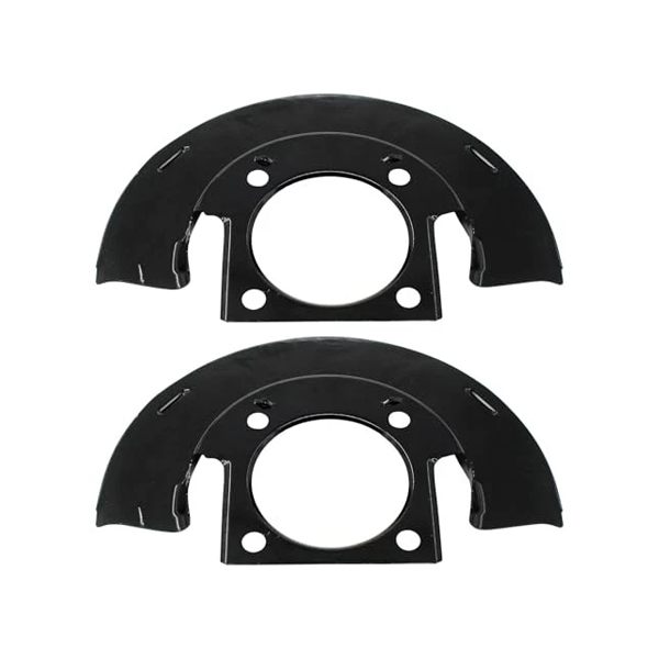 1 Pair Front Driver And Passenger Side Brake Dust Shield 25846355 for Chevrolet Silverado 1500 2500 3500 Suburban