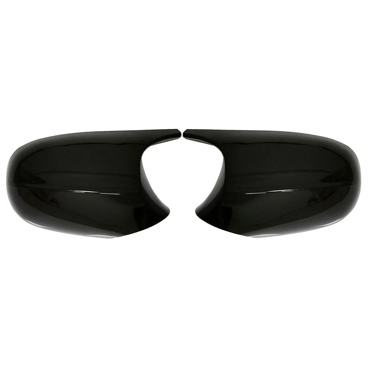 1 Pair Gloss Black M3 Style Side Mirror Cover Cap 51167205291 51167205292 for BMW E90 E92 E93 E82 323i 325i 328i 335i LCI 2009-2011