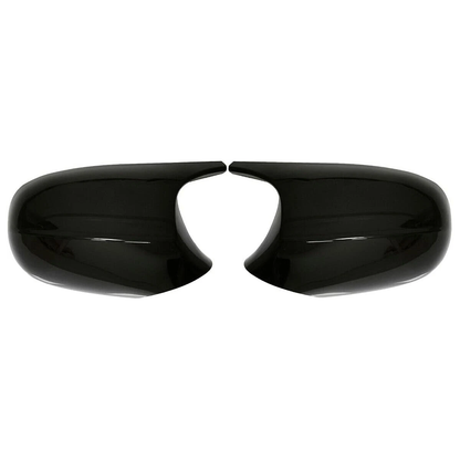 1 Pair Gloss Black M3 Style Side Mirror Cover Cap 51167205291 51167205292 for BMW E90 E92 E93 E82 323i 325i 328i 335i LCI 2009-2011