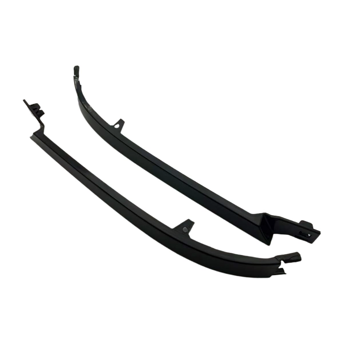 1 Pair Headlight Below Lower Trim Filler Panel Molding 1638260177 for Mercedes Benz ML320 ML350 ML430 ML500 - KUDUPARTS