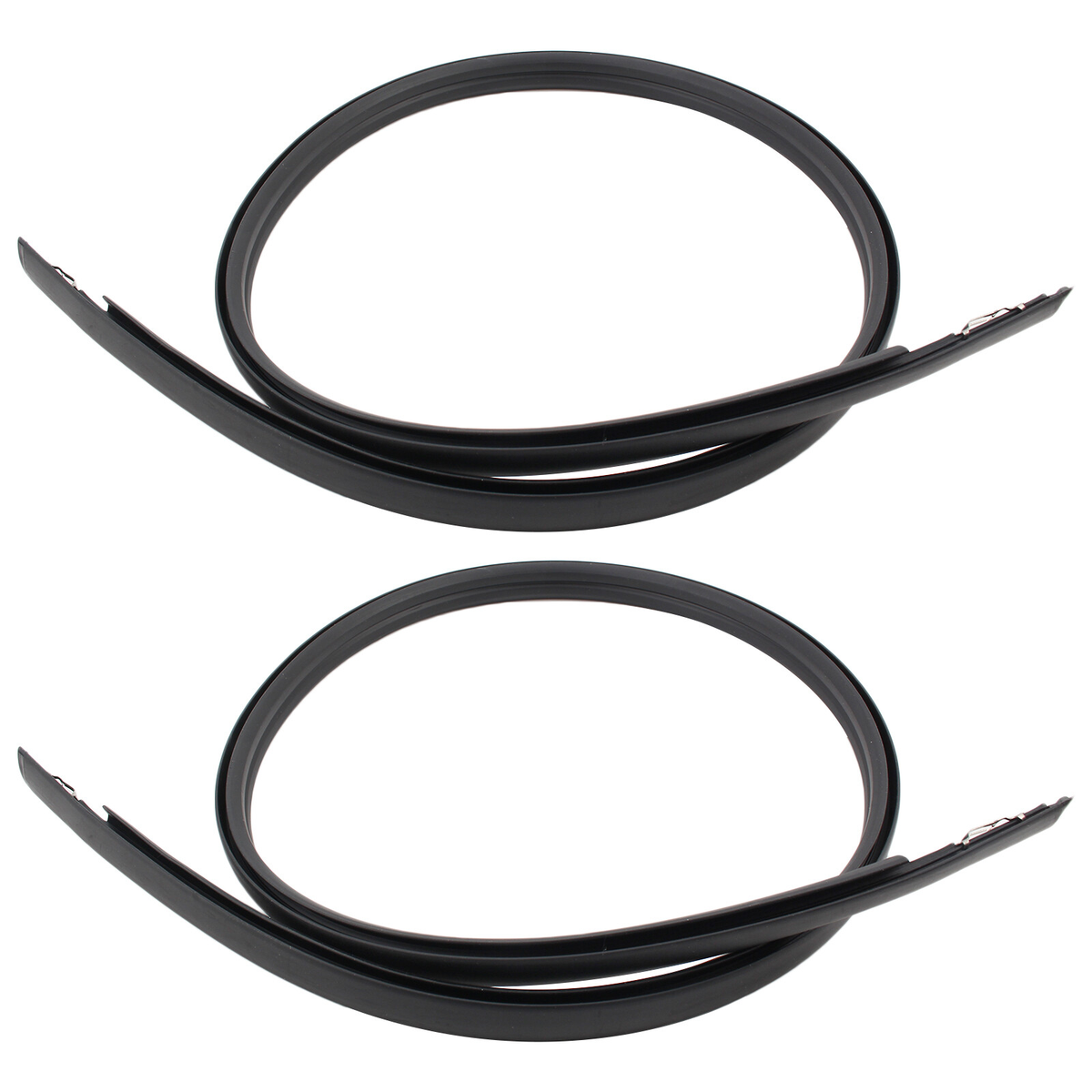 1 Pair Right Left Roof Molding Trim 74306TR0A01 74316TR0A01 for Honda Civic Sedan 2012-2015 - KUDUPARTS