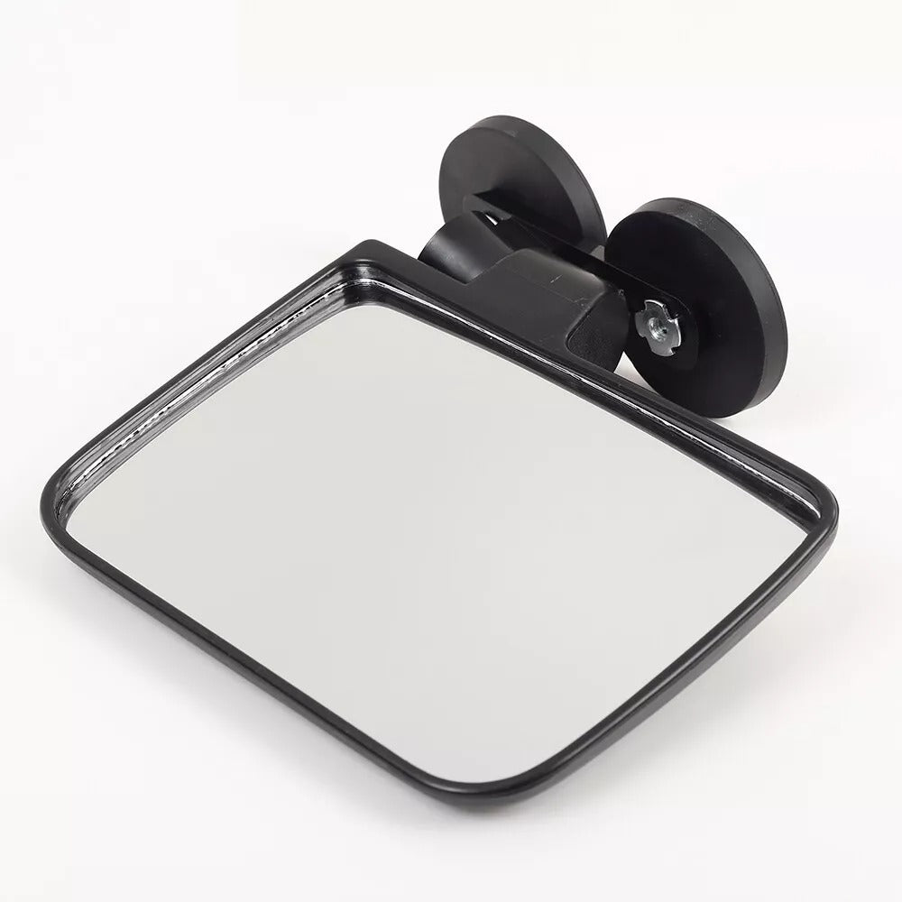 1 Pair Rubber Coated Magnetic Side Mirror 03RVM0001BBK for Kubota John Deere Forklift Tractor - KUDUPARTS