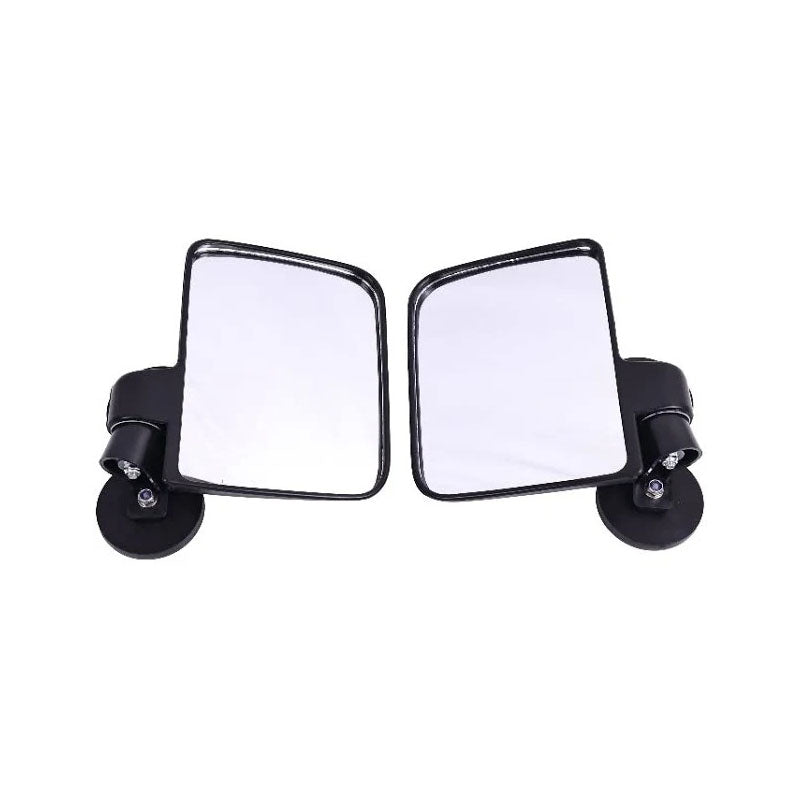 1 Pair Rubber Coated Magnetic Side Mirror 03RVM0001BBK for Kubota John Deere Forklift Tractor - KUDUPARTS