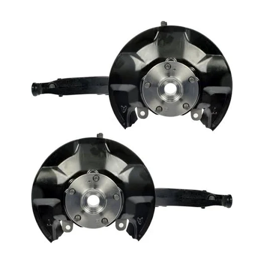 1 Pair Steering Knuckle with Wheel Hub Bearing KA698446 KA698447 for 2008-2014 Honda Accord TSX - KUDUPARTS