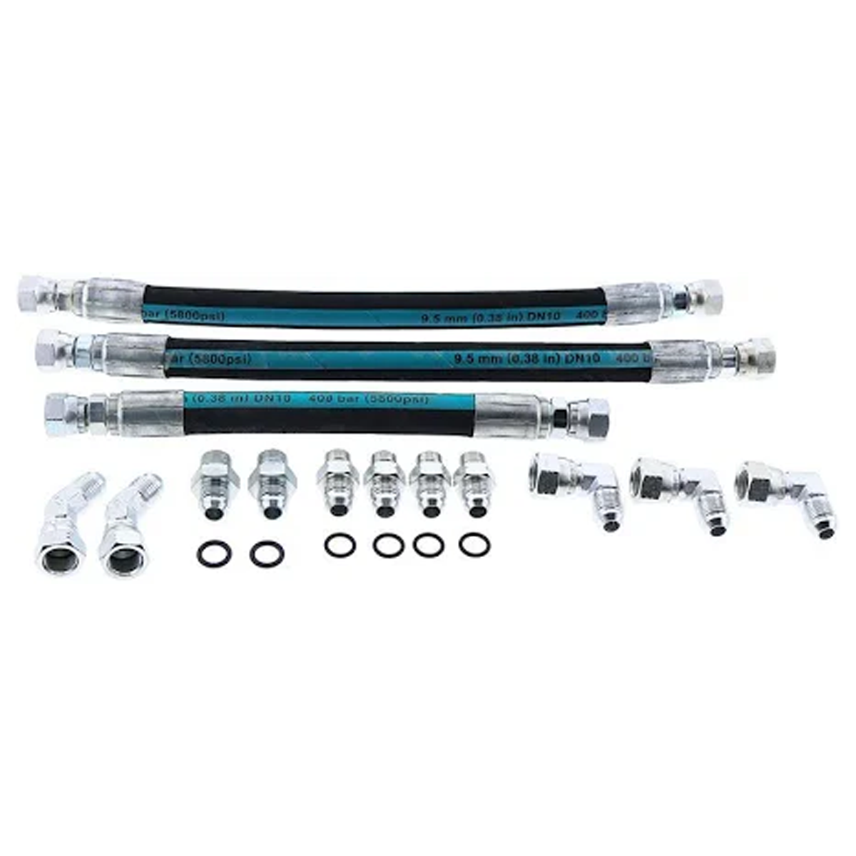 1Set High Pressure Oil Pump HPOP Crossover Line Hose hpX 181999095762 182003021559 for 99-03 Ford 7.3L Powerstroke - KUDUPARTS