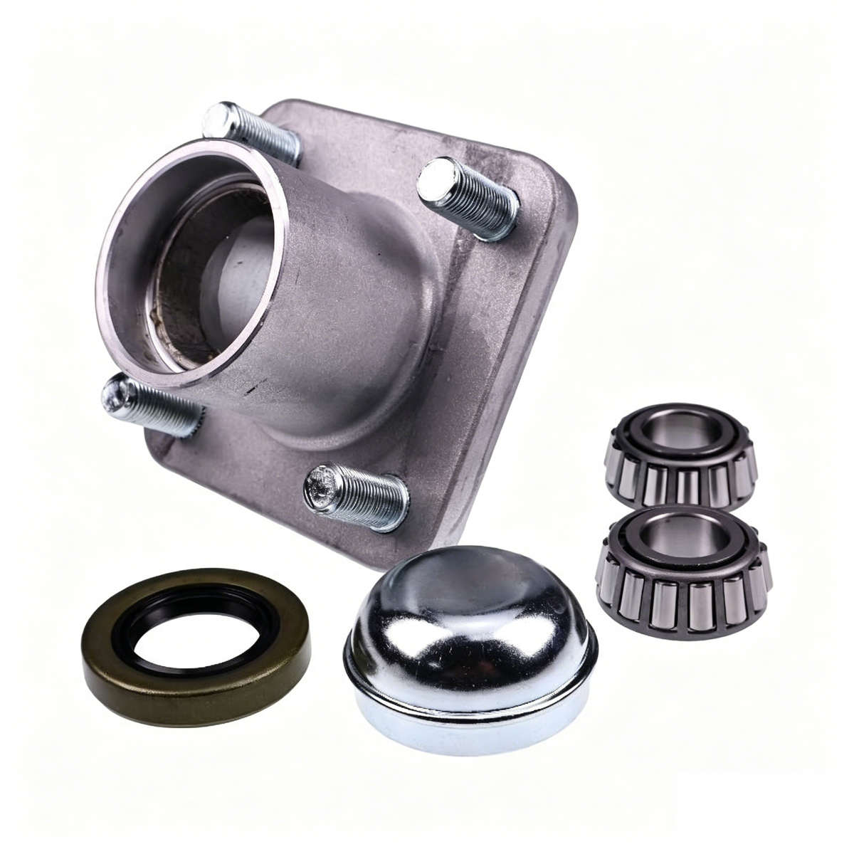 Golf Cart Front Wheel Hub Kit 1011892 for Club Car DS 1982-2002 - KUDUPARTS