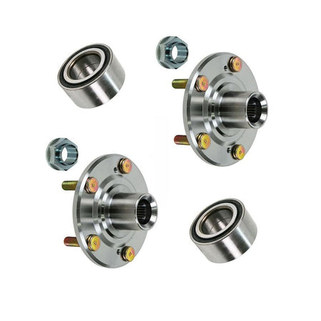 Front Wheel Bearing & Hub Kit BHA53198 for Honda Accord Element Pilot Acura RSX MDX - KUDUPARTS