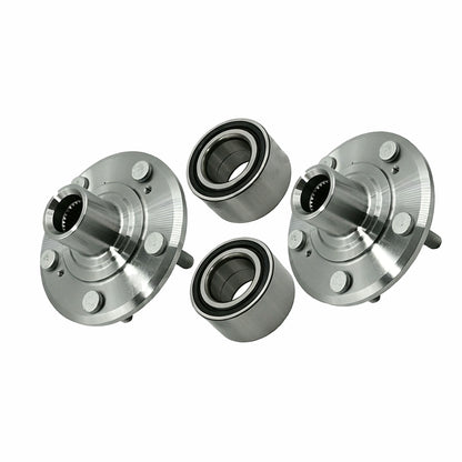 2 Sets Front Wheel Hub Bearing Kit LS-WHB014 for Honda CR-V Prelude