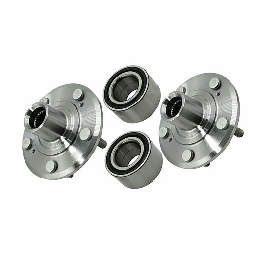 2 Sets Front Wheel Hub Bearing Kit LS-WHB014 for Honda CR-V Prelude - KUDUPARTS