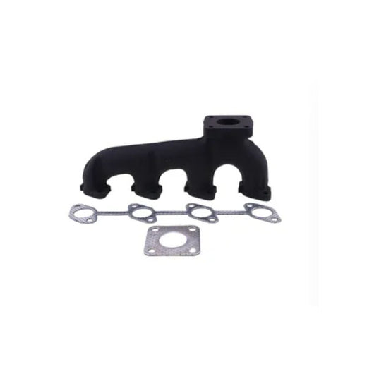 4 Cylinder Exhaust Manifold 16616-12312 With Gasket for Kubota Engine V1505 V1305 - KUDUPARTS