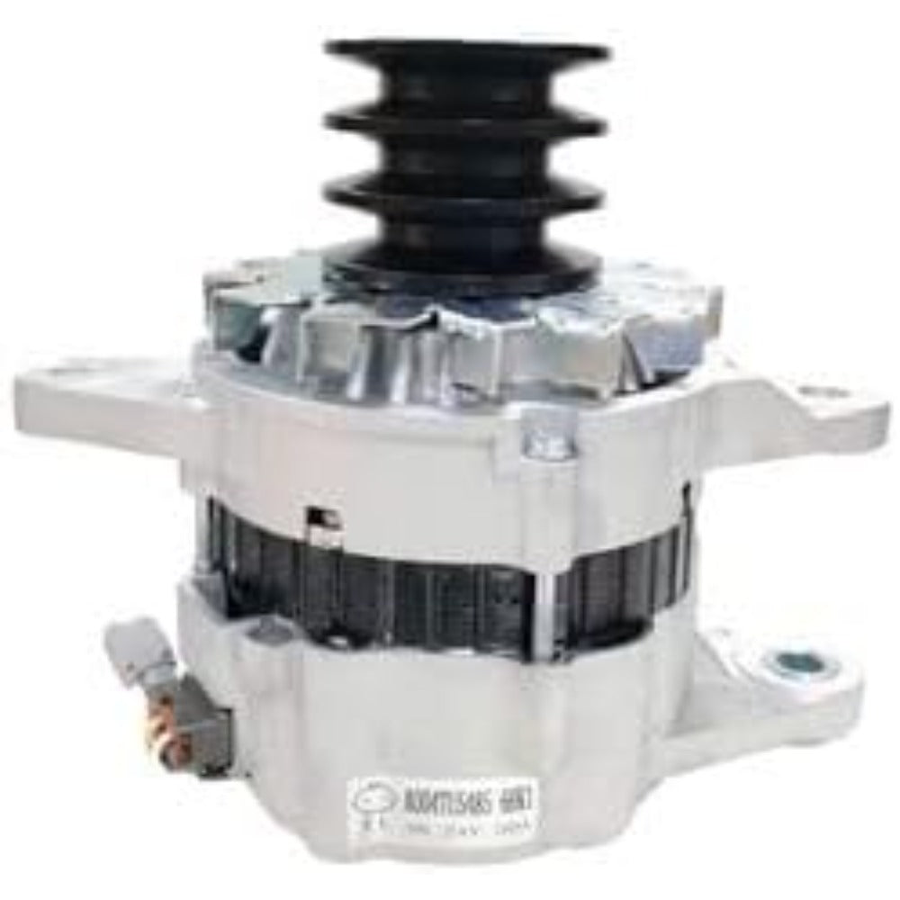 24V Alternator 1-81200530-3 for Isuzu Engine 4BG1 6BG1 6WG1 Hitachi EX100-5 EX120-5 EX135UR EX200-5 ZX160 ZX180W - KUDUPARTS