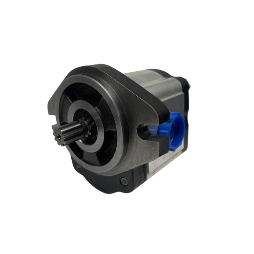 2-9 GPM 9 Tooth Spline Shaft CCW Cast Iron Hydraulic Gear Pump CI9S-A02-061L for Tractor Loader Combine Harvester - KUDUPARTS