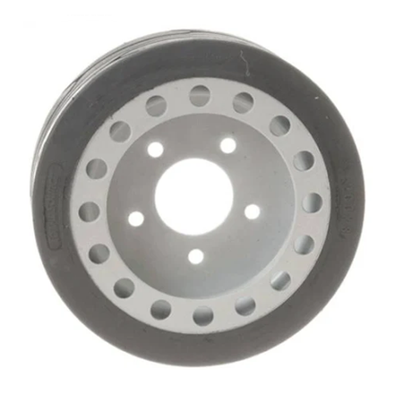 200 x 8 Grey Mould On Wheel 152040 for Skyjack Scissor Lift SJ3219 3015 SJ3215 - KUDUPARTS