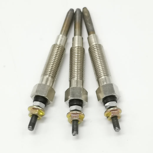 3X Glow Plug 185366190 For Perkins 403D-17 403C-15 404D-22T 103-06 103-07 103-09 - KUDUPARTS