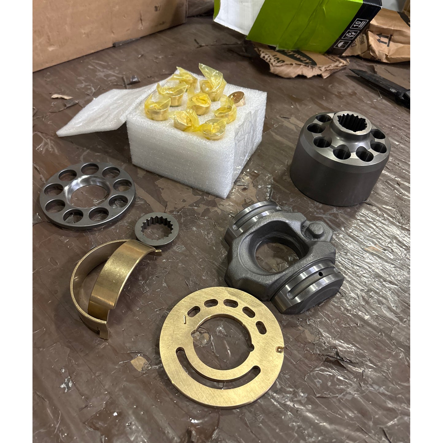 Excavator Hydraulic Parts Piston Pump Parts for CATERPILLAR 257-6254 E/C 01 - KUDUPARTS