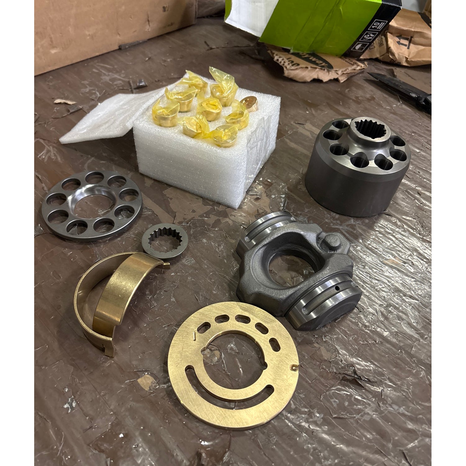 Excavator Hydraulic Parts Piston Pump Parts for CATERPILLAR 257-6254 E/C 01 - KUDUPARTS