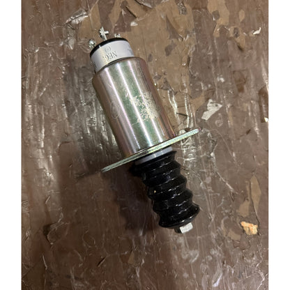 12V Fuel Shut Off Solenoid SA-4752-12 3454021 for Woodward 2003 Bomag BW190AD-4 BW213D-4 BW161AC-4 BW161AC-4 BW80 - KUDUPARTS