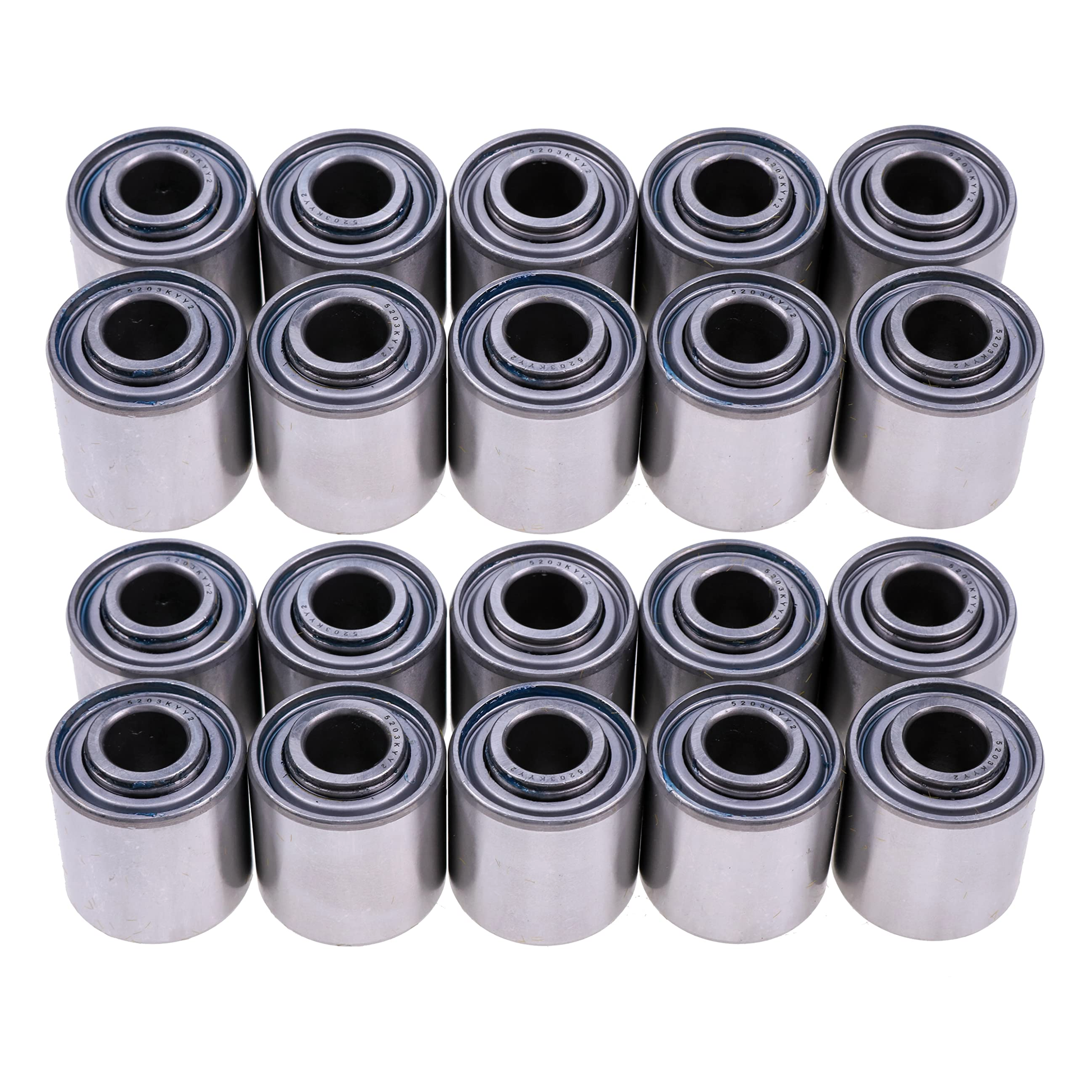 20 Pieces Wheel Bearing 5203KYY2 AN212132 324461A1A1 for John Deere Planter 1560 1565 1590 1690 7000 7100 7200 7300 CASE 1200 - KUDUPARTS
